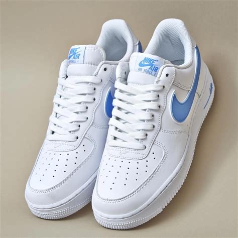 light blue air force ones